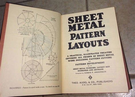 sheet metal pattern layouts pdf|sheet metal design standards pdf.